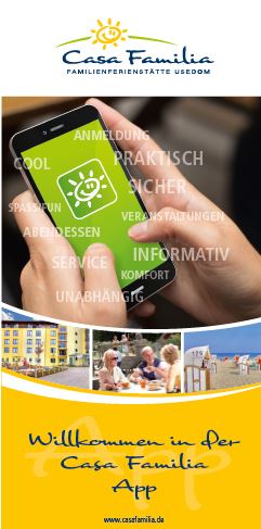 Casa Familia App - Flyer