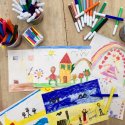 KINDERCLUB AKTION: REGENBOGENWOLKE GESTALTEN