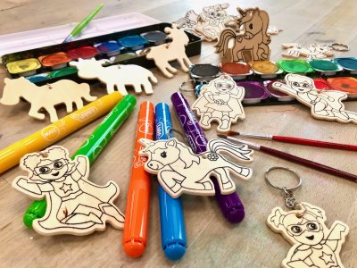 KINDERCLUB AKTION:HOLZANHÄNGER 1,00 €