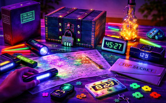NEON ESCAPE ROOM SCHATZSUCHE- TEENS TIPP