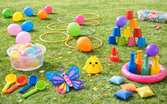 KINDERCLUB AKTION: LUFTBALLONSPIELE