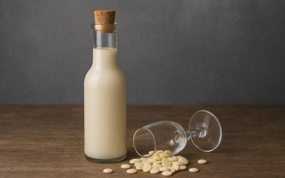 WEIßER SCHOKOGENUSS-LIKÖRHERSTELLUNG