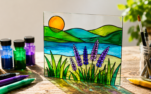GLASMALEREI KUNSTWORKSHOP