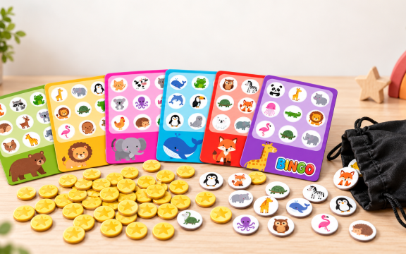 KINDERCLUB AKTION: WIR SPIELEN TIERBINGO