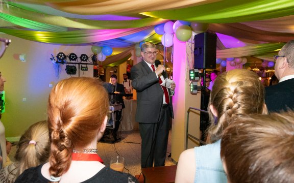 BEGRÜßUNG JAHRESWECHSEL GALA ABEND