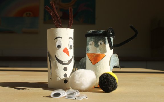 KINDERCLUB AKTION: WC ROLLEN BASTELEI