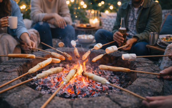 STOCKBROT & MARSHMALLOWS IN DER GLUT - KNISTERNDER WINTERABEND