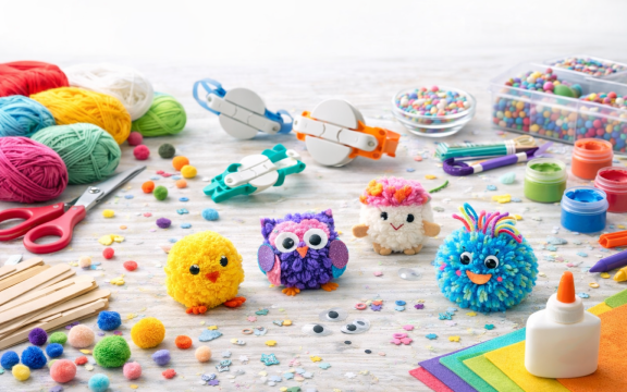 KINDERCLUB AKTION: POMPOM- KANONE