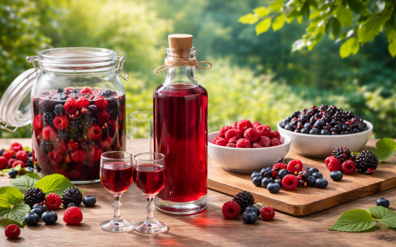 WALDBEEREN - LIKÖRHERSTELLUNG