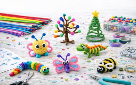 KINDERCLUB AKTION: PFEIFENPUTZER KREATIVZEIT