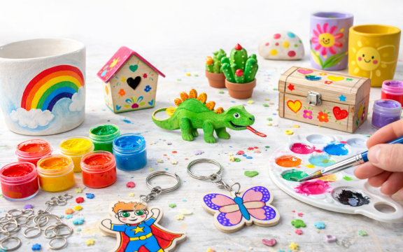 PINSELMALEREI-GRENZLOSE KREATIVZEIT