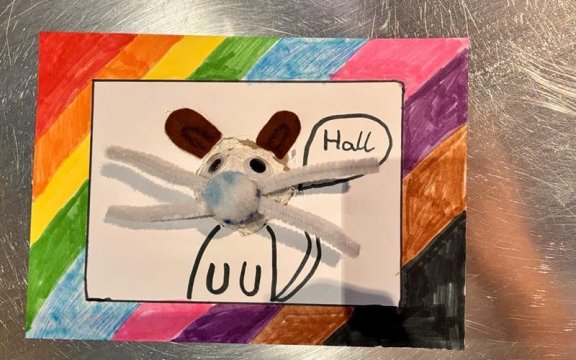 KINDERCLUB AKTION: MÄUSE PORTRAIT BASTELN