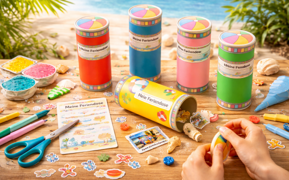 KINDERCLUB AKTION: FERIENDOSE BASTELN