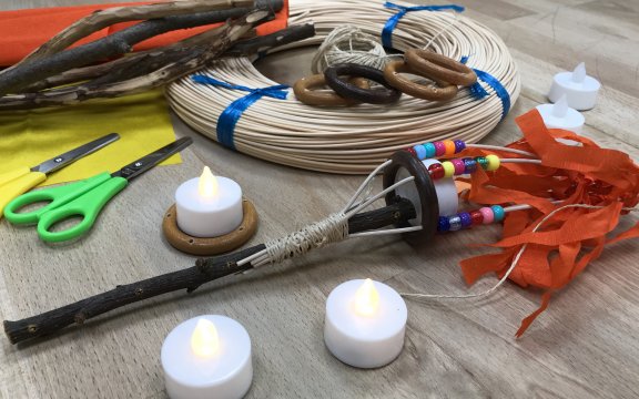 LED - UPCYCLING - FACKEL