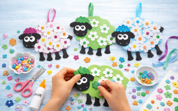 KINDERCLUB AKTION: BLUMENSCHAF GESTALTEN 0,50€