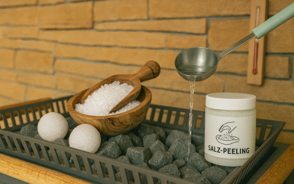 ERFRISCHENDER SALZPEELING-AUFGUSS