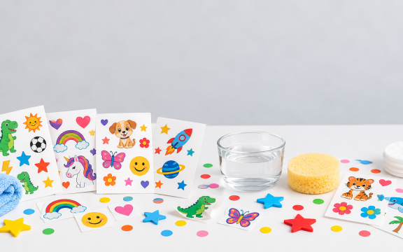 KINDERCLUB AKTION: HOL DIR EIN BUNTES TATTOO