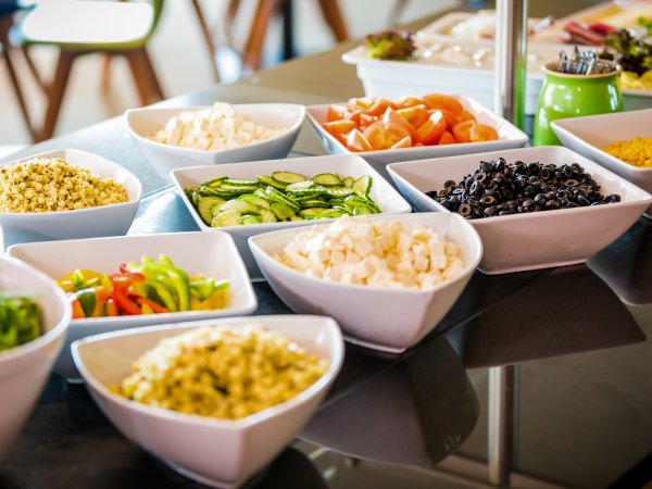 Buffet im all inclusive Halbpensions-Restaurant