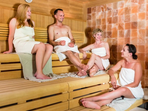 Salzsteinsauna 