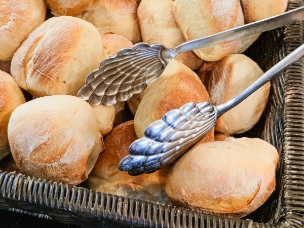 hausgemachte Brötchen 