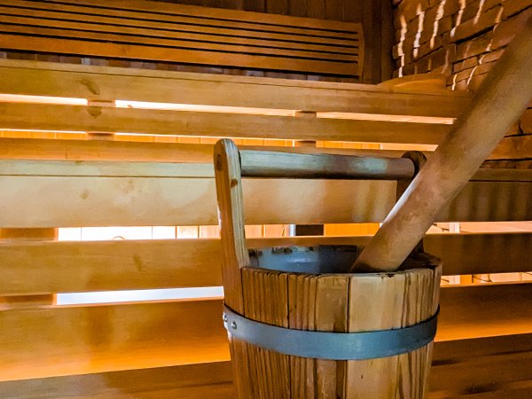 Finnische Sauna 