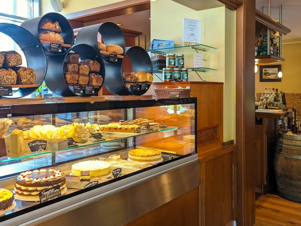 Brot- und Kuchenangebot